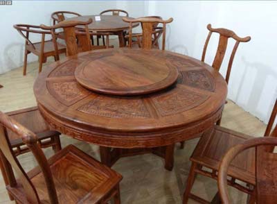 红木家具-红木餐桌/圆桌