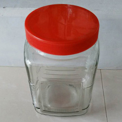 四方玻璃罐