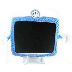 叮当液晶显示器套 哆啦A梦电脑罩 机器猫显示器罩 适合15-19寸