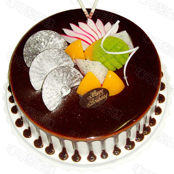 编号:A18 欧式巧克力蛋糕8吋 - 巧克力 - 内江蛋