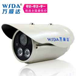 WSDA-911B 双颗晶阵红外摄像机 （sony420线）90双颗晶阵，红外距离50米