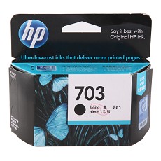 原装惠普(HP)703号/CD887AA黑色墨盒