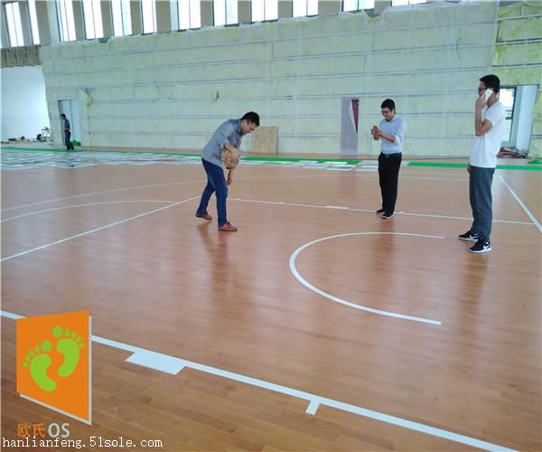 邢台篮球馆专用运动地板 篮球场实木地板