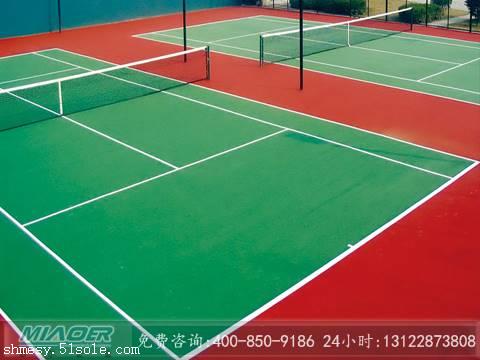 上海金山区网球场运动地板施工价格 篮球场建
