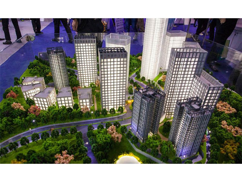 沧州|河北地产售楼模型||景观园林模型