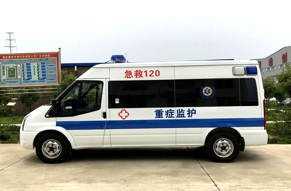 阿坝江铃v348救护车生产厂家