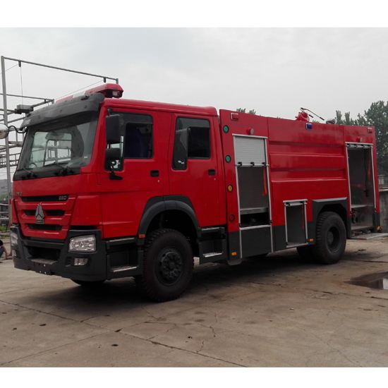 新疆装水5吨的水罐消防车整车超不超重