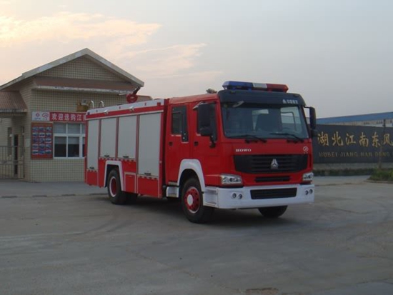 山东装水5吨的城市主战消防车能接多少米的消防水带