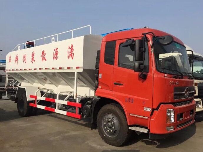 黑龙江12吨电动饲料车价格程力集团在线销售