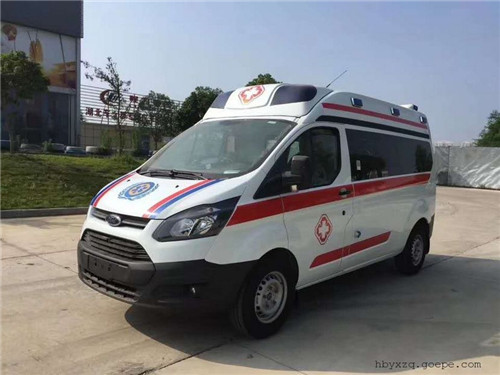 亳州v362护送救护车