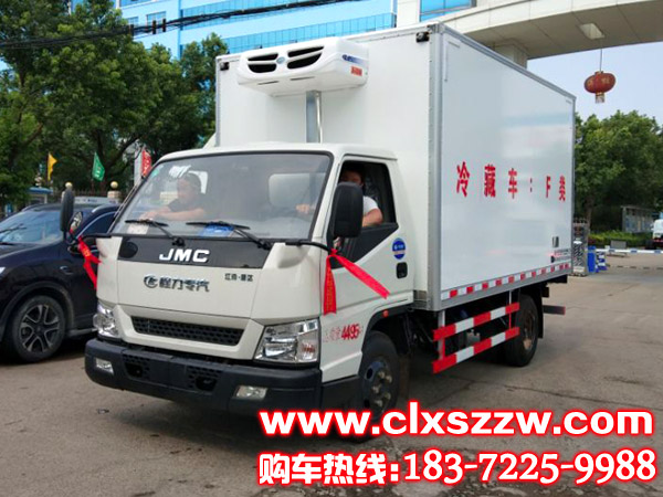 福建福州连江4.2米冷藏车生产厂家