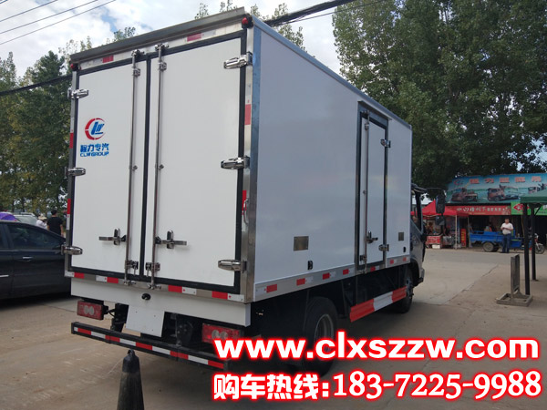 福建泉州惠安4.2米冷藏车生产厂家