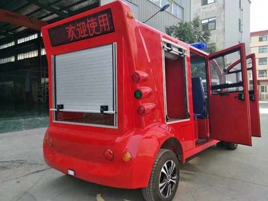 河南能在车间行驶的800L电动消防车销售