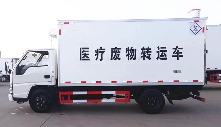 盘锦江铃1.2吨废物运输车标识