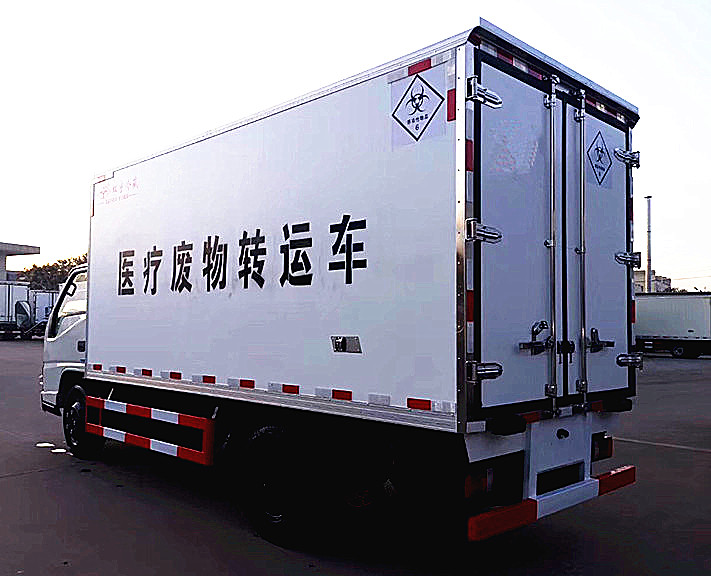 盘锦江铃1.2吨垃圾运输车标识
