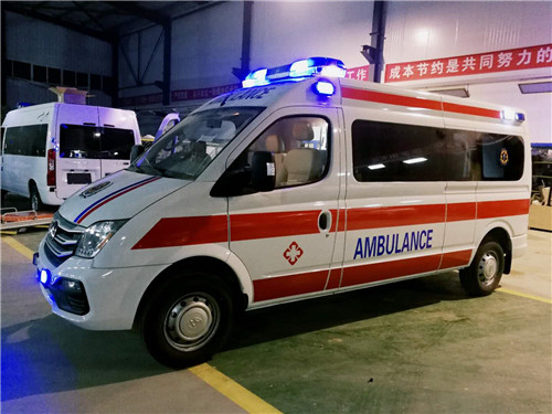 国六江铃120救护车转运厂家
