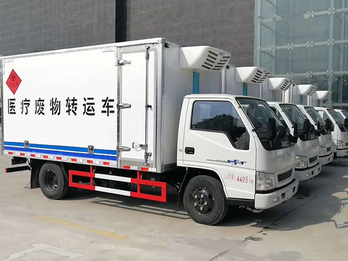 大连江铃1.2吨废物运输车生产厂家